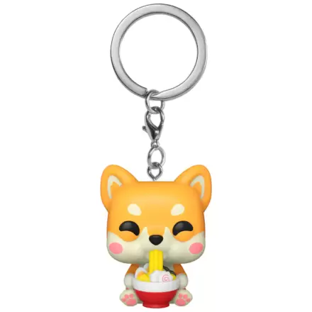 Pocket Funko POP kulcstartó Kawaii Foodies Ramen Shiba termékfotó