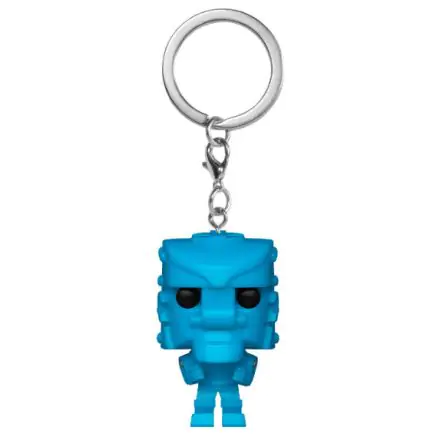 Pocket Funko POP kulcstartó Mattel Rock Em Sock Em Robot Blue termékfotó