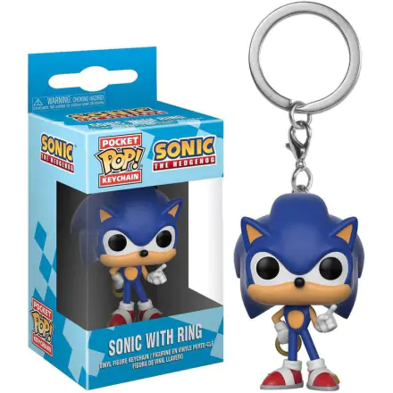 Pocket Funko POP kulcstartó Sonic with Ring termékfotója