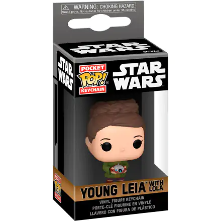 Pocket POP Schlüsselanhänger Star Wars Obi-Wan Kenobi 2 Young Leia Organa termékfotója