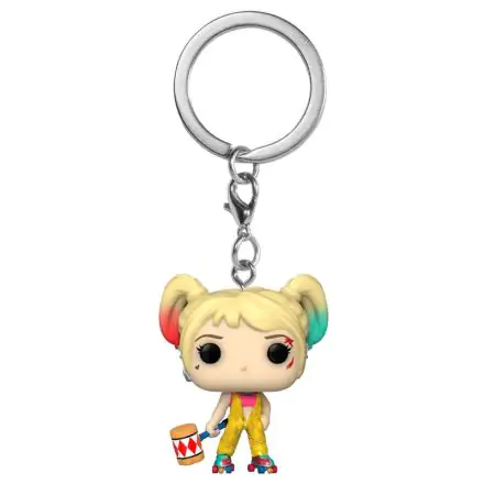 Funko Pocket POP kulcstartó DC Birds of Prey Harley Quinn Booby csapda harc termékfotó