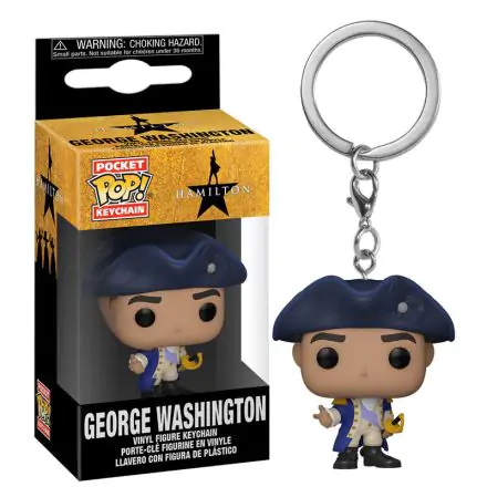 Funko Pocket POP kulcstartó Hamilton George Washington termékfotó
