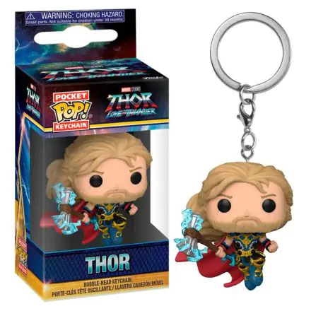 Funko Pocket POP Marvel hor Love and Thunder Thor kulcstartó termékfotó