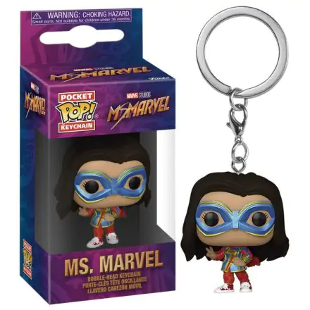 Funko Pocket POP Marvel Ms. Marvel kulcstartó termékfotója