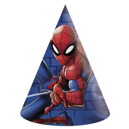 Pókember, Spiderman Team Up, Pókember Parti kalap, csákó 6 db-os termékfotó