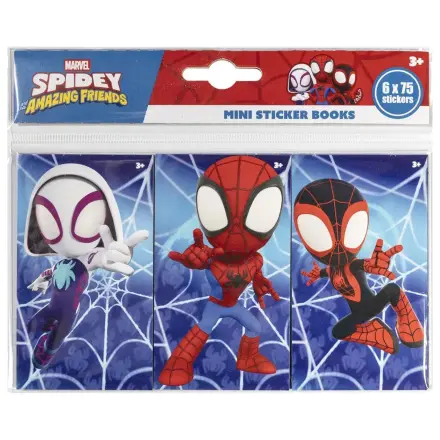 Pókember Spidey Friends mini matrica szett 6 db-os termékfotó