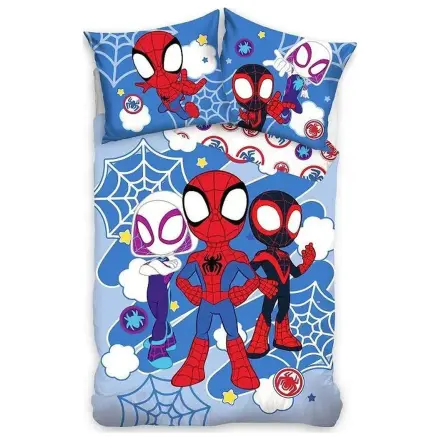 Pókember Spidey Light gyerek, ovis ágyneműhuzat  termékfotó