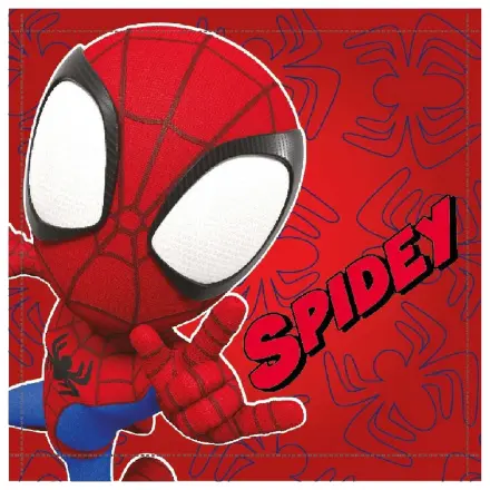 Pókember Spidey Red kéztörlő, arctörlő, törölköző 30x30cm termékfotó