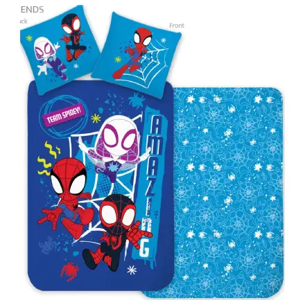 Pókember Team Spidey gyerek, ovis ágyneműhuzat  termékfotó