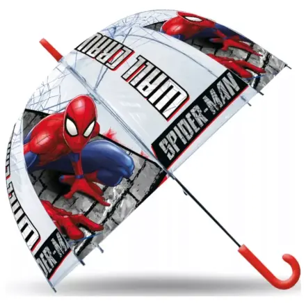 Pókember Wall Crawler gyerek átlátszó esernyő  termékfotó