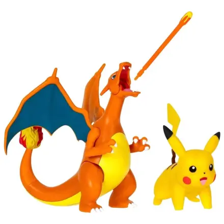 Pokémon 2 db-os figura csomag Charizard (11 cm) & Pikachu (5 cm) termékfotó
