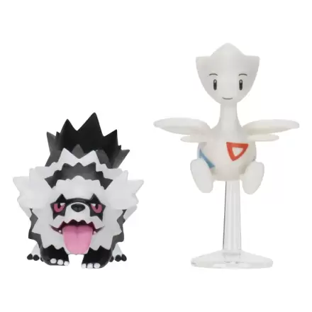 Pokémon 2 db-os figura csomag Galarian Zigzagoon & Togetic with Stand 8 cm termékfotó