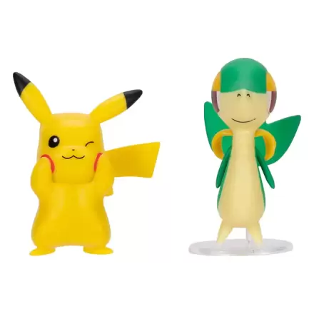 Pokémon 2 db-os figura csomag Snivy & Pikachu 8 cm termékfotó