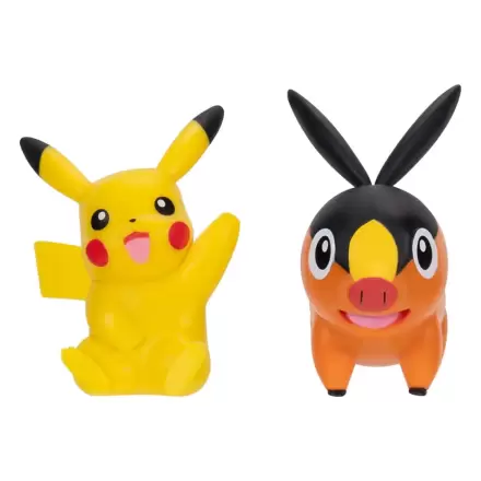 Pokémon 2 db-os figura csomag Tepig & Pikachu 8 cm termékfotó