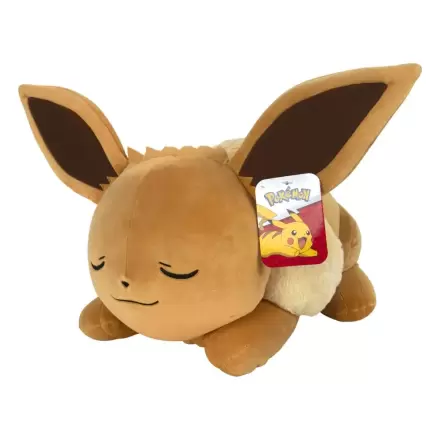 Pokémon alvó Eevee plüss figura 45 cm termékfotója