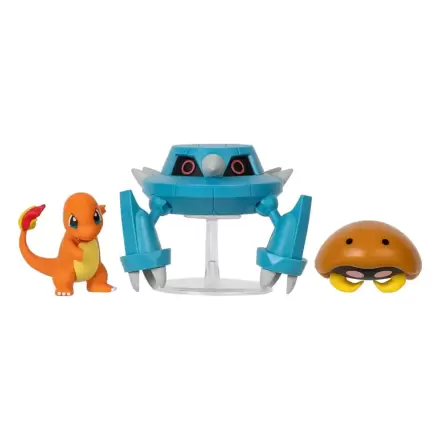 Pokémon Battle Figure Set Kabuto, Charmander, Metang 3 db-os figura csomag termékfotó
