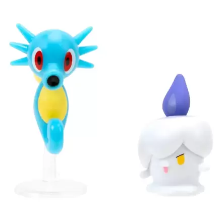 Pokémon Battle Figure Set Litwick, Horsea 2 db-os figura csomag termékfotó