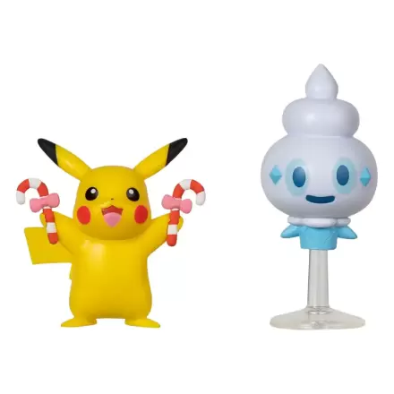 Pokémon Battle Holiday Edition: Pikachu, Vanillite 2 db-os figura csomag termékfotó