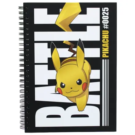 Pokémon Battle Pikachu A5 jegyzetfüzet  termékfotó