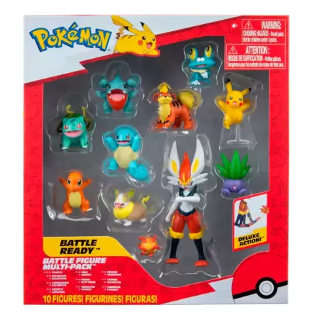 Pokemon Battle Ready 10 db-os figura csomag termékfotója