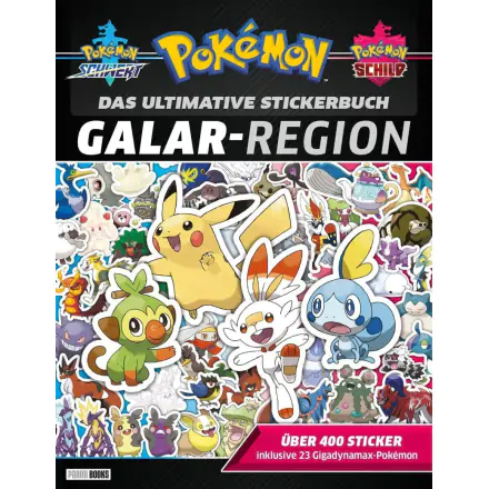 Pokémon Book Das ultimative Stickerbuch - Galar Region Német nyelvű termékfotó