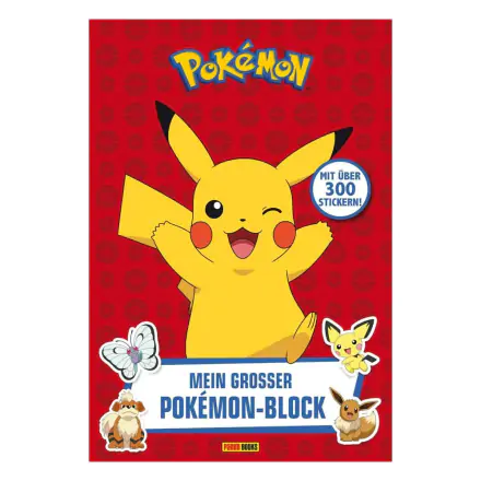 Pokémon Book Mein großer Pokémon-Block Német nyelvű termékfotó