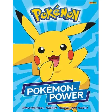 Pokémon Book Pokémon-Power - Geschichten, Rätsel, Spiele und mehr! Német nyelvű termékfotó
