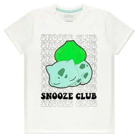 Pokemon Bulbasaur Snooze Club póló termékfotó