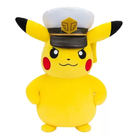 Pokémon Captain Pikachu plüss figura 20 cm termékfotó