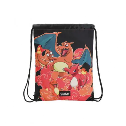 Pokemon Charmander Evolution gym bag 34x42cm termékfotója