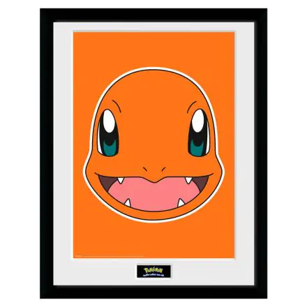 Pokemon Charmander Face bekeretezett poszter termékfotó