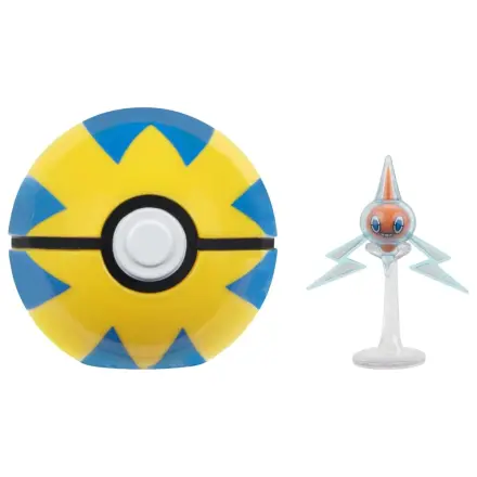 Pokémon Clip 'n' Go akciófigura Wave 21 Rotom & Quick Ball termékfotó