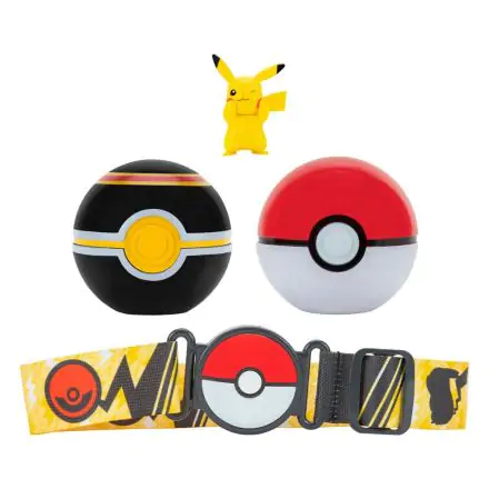 Pokémon Clip 'N'Go Belt Poké Ball, Luxury Ball & Pikachu #8 termékfotó