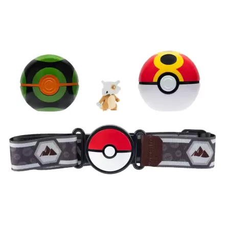 Pokémon Clip'n'Go Poké Ball Belt Set Repeat Ball, Dusk Ball & Cubone termékfotó