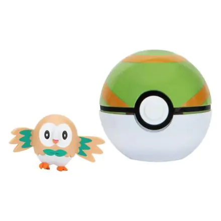 Pokémon Clip'n'Go Poké Ball Rowlet & Nest Ball termékfotó
