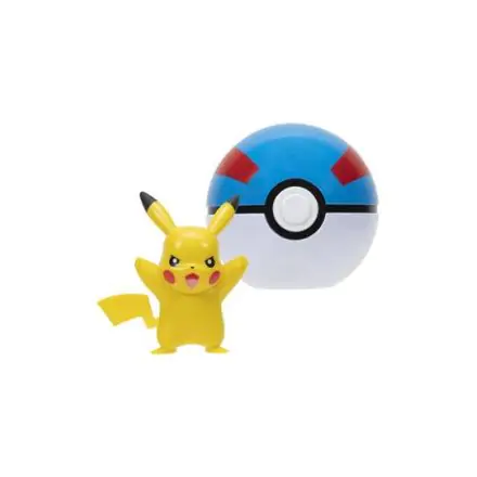Pokémon Clip'n'Go Poké Balls Wave 12 Pikachu & Great Ball termékfotó