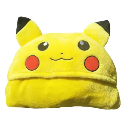 Pokémon Coral kapucnis takaró Pikachu 120 x 150 cm termékfotó