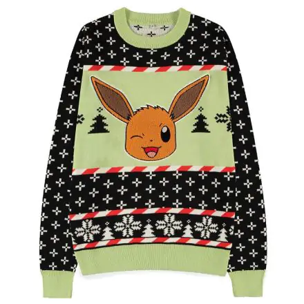 Pokemon Eevee karácsonyi belebújós pulóver termékfotó