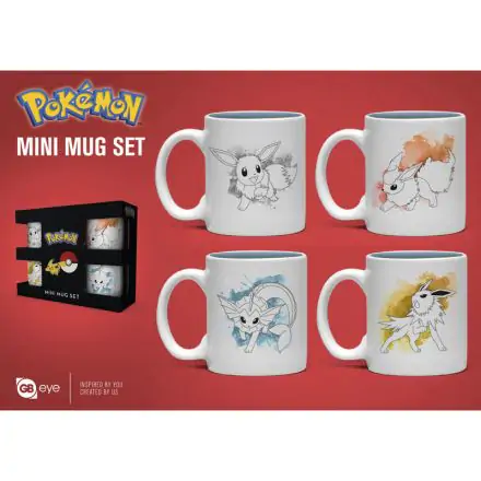 Pokemon Eevee eszpresszó készlet étkészlet termékfotó
