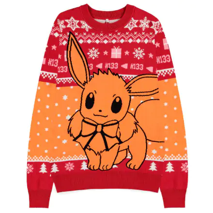 Pokemon Eevee karácsonyi pulóver termékfotója