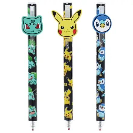 Pokémon Erasable 3 db-os zselés toll csomag  termékfotó