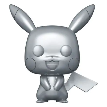 Pokemon Funko POP! Games Vinyl figura Pikachu Silver Edition 9 cm termékfotó