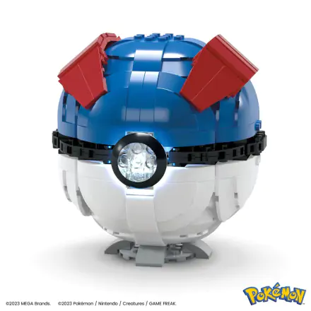 Pokémon Mega Construx Jumbo Great Ball építőjáték csomag 13 cm termékfotó