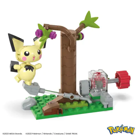 Pokémon Mega Construx Pichu's Forest Forage építőjáték csomag termékfotója