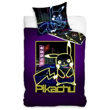 Pokémon Neon Electric ágyneműhuzat  termékfotó