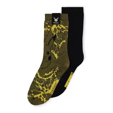 Pokemon Socks 2-Pack Pikachu 39-42 termékfotója