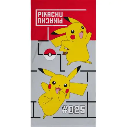 Pokémon Pikachu fürdőlepedő, strand törölköző 70*140cm termékfotója