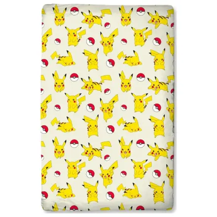 Pokémon Pikachu gumis lepedő 90 x 200 termékfotó