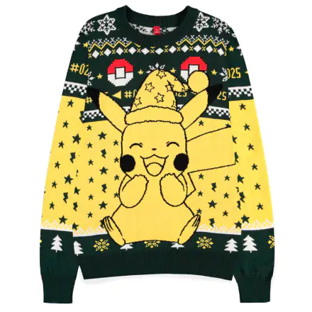 Pokemon Pikachu karácsonyi pulóver termékfotója