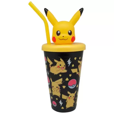 Pokemon Pikachu pohár és 3D topper 500ml termékfotó